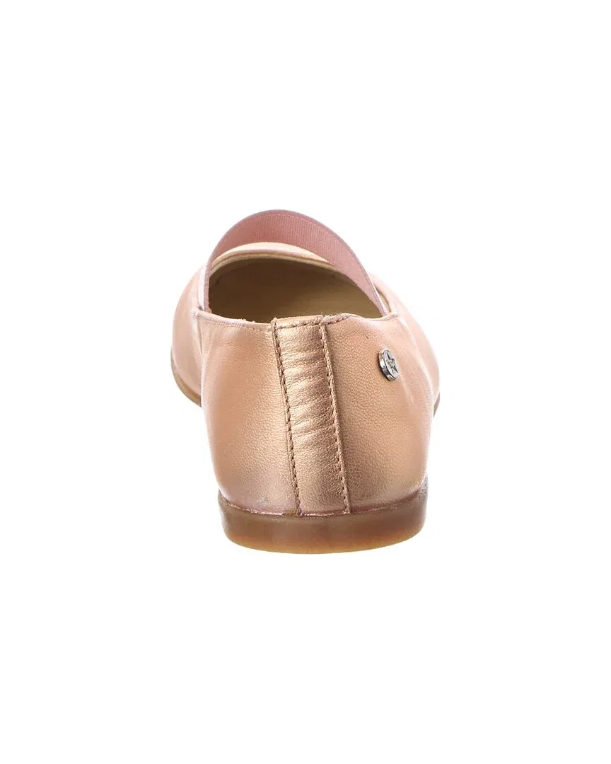 Детские сандалии для девочек с эластичным ремешком Naturino Valy Leather Flat, розовый — фото 3
