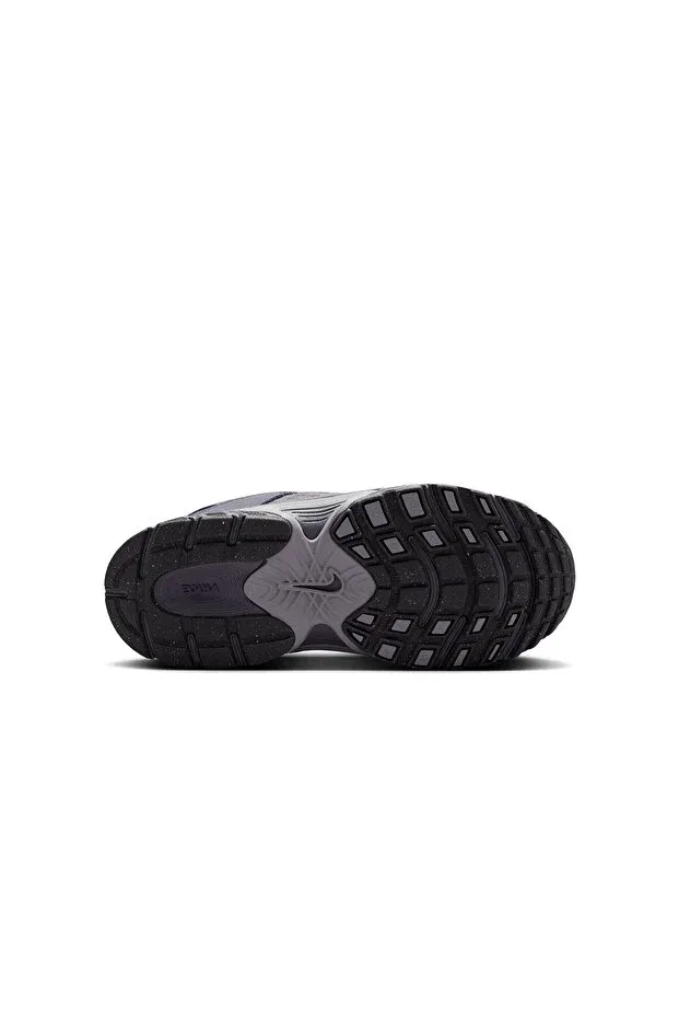 Детские кроссовки для девочек из текстиля Nike, Gray Suede — фото 4