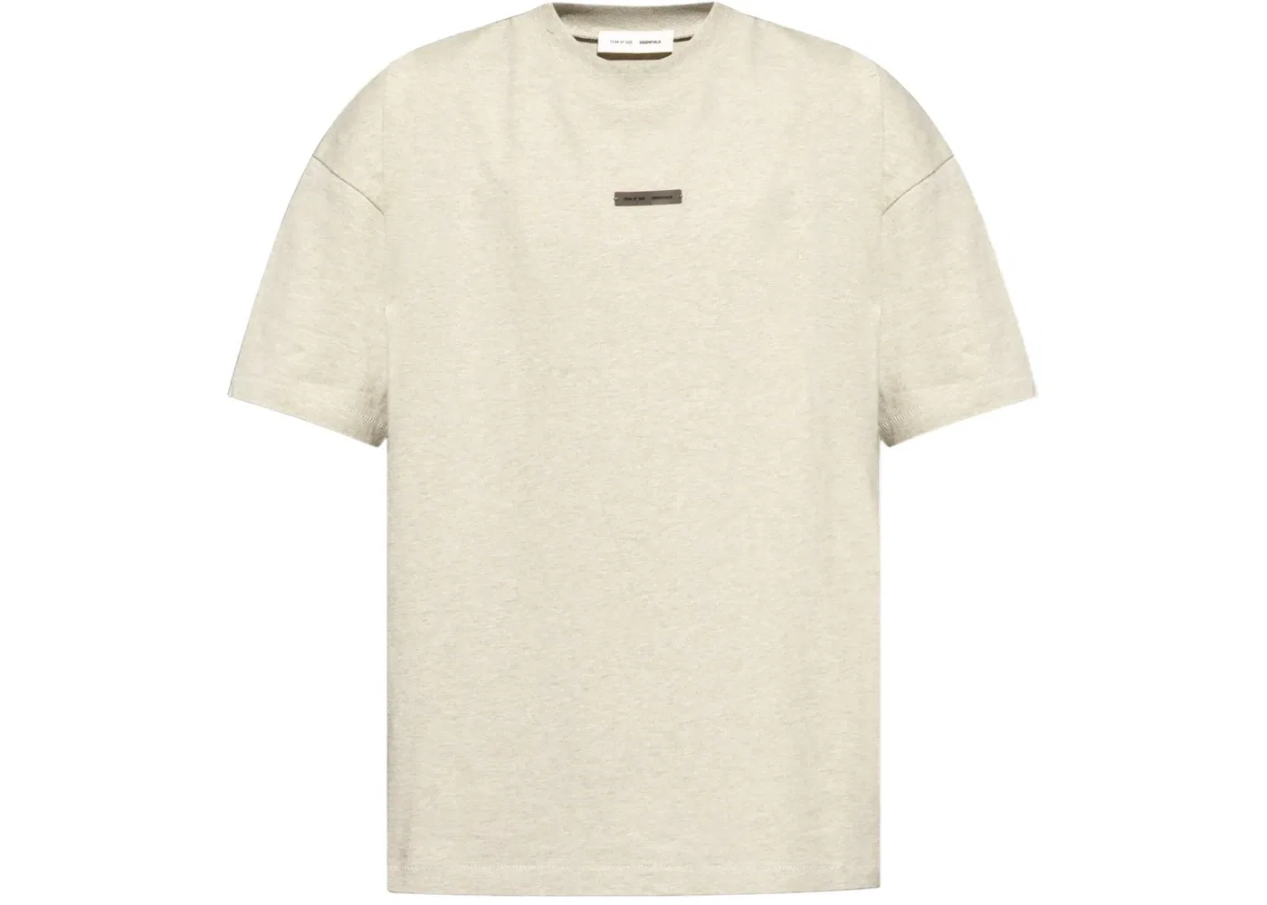 Мужская футболка с круглым вырезом Fear of God T-shirt (SS25), Heather Stone