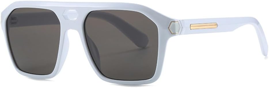 

Солнцезащитные очки в крупной прямоугольной оправе для мужчин, солнцезащитные очки с большими зеркальными линзами для женщин, защита от УФ-излучения UV400 для мужчин HDUBFY, 7