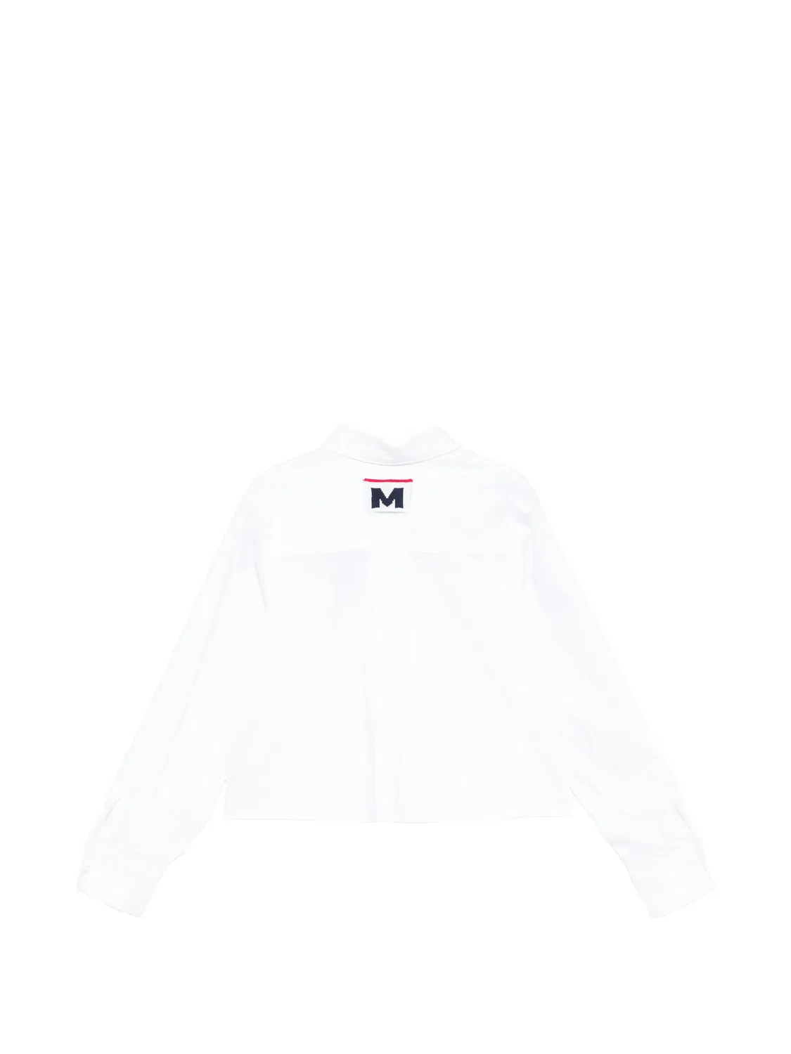 Рубашка с воротником на пуговицах MSGM, белый — фото 2