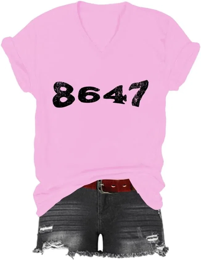 Футболка с принтом Retro 8647, Pink