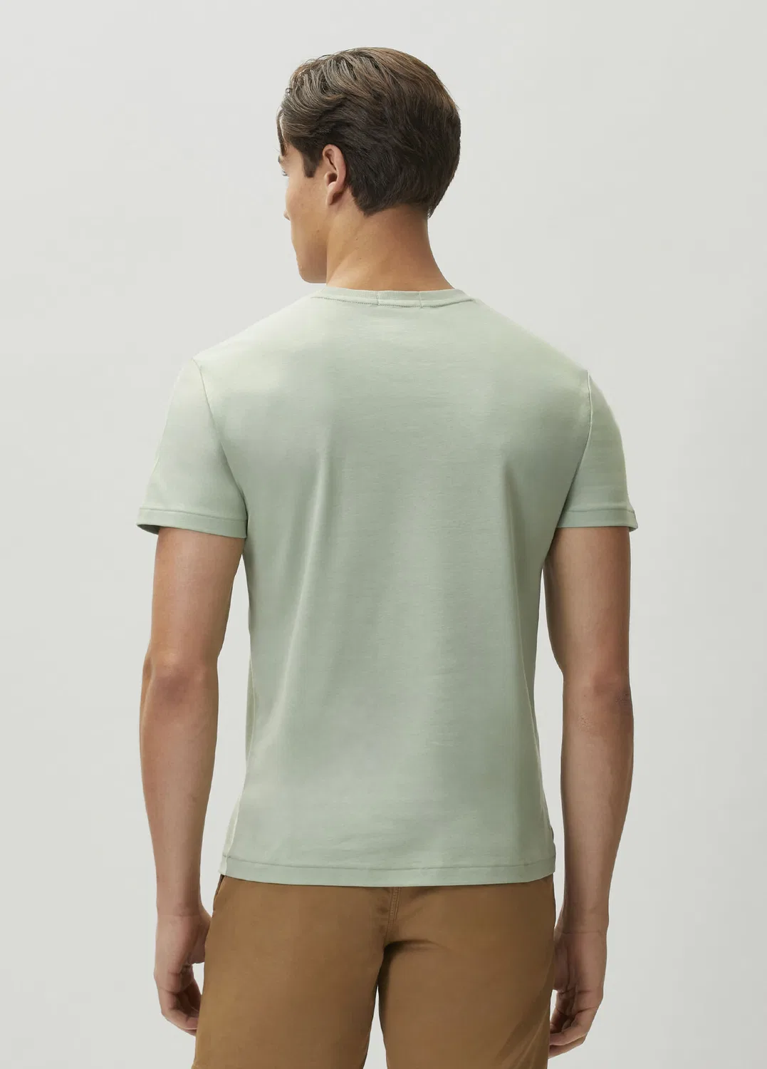 Футболка Slim Fit Polo Ralph Lauren, green — фото 4