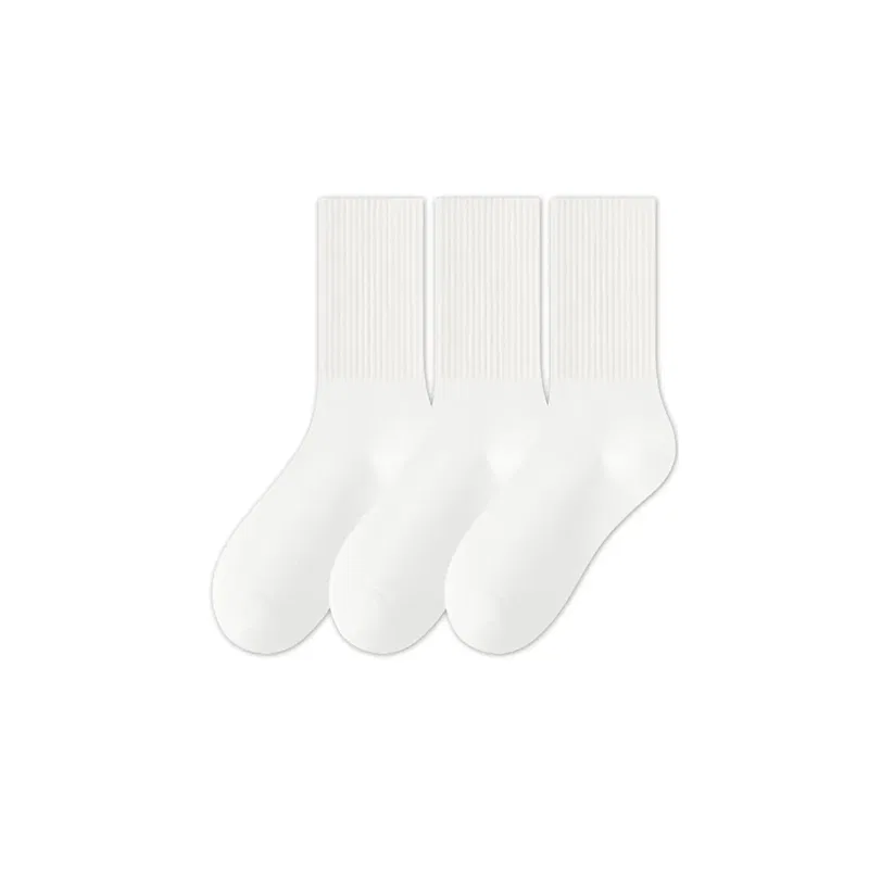 Детские носки хлопковые 3 пары Cotton Gene, White