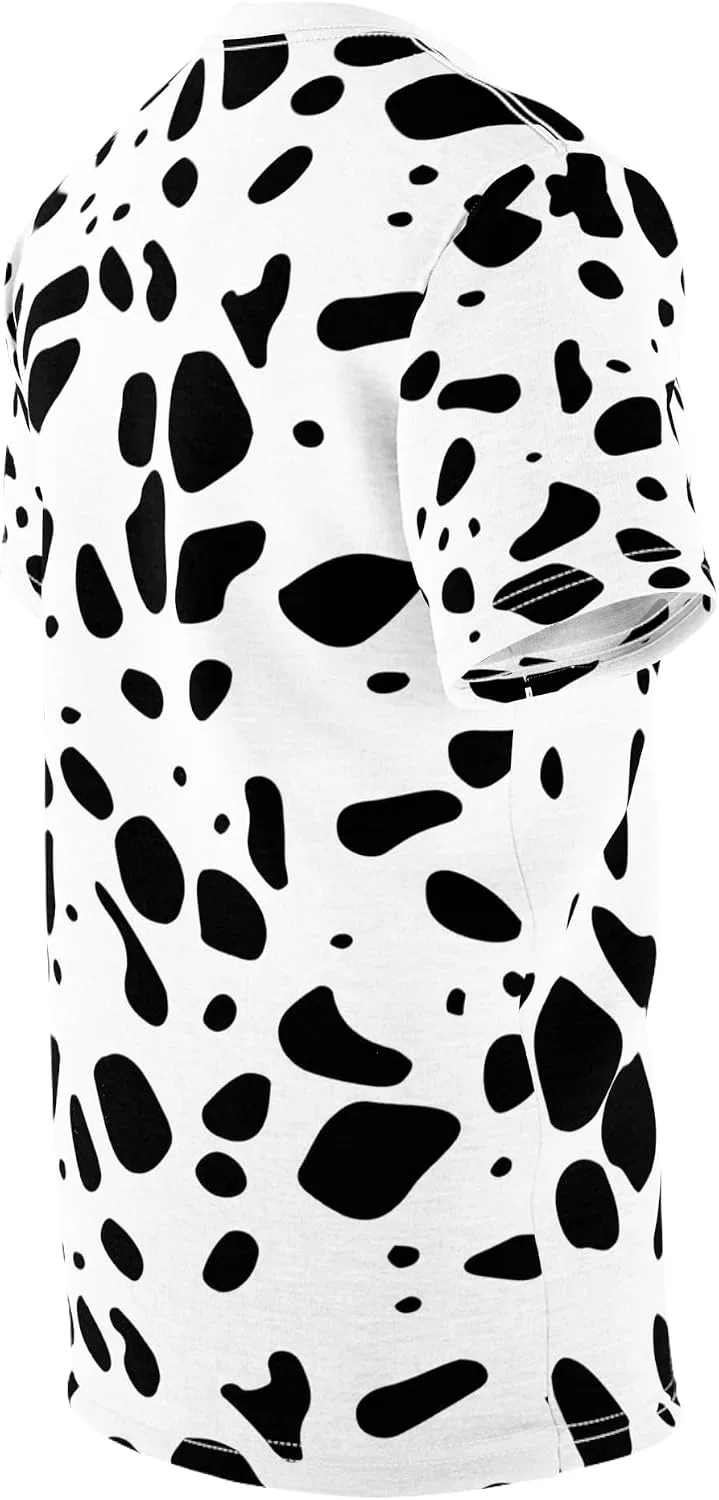 Футболка с принтом далматинца Regular Fit, White Stitching — фото 4