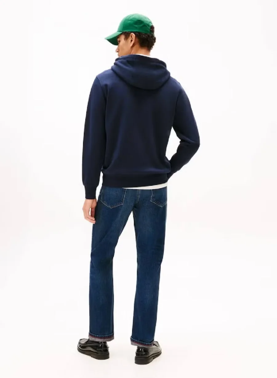 Худи Tommy Hilfiger Logo Graphic Flex, синий — фото 3