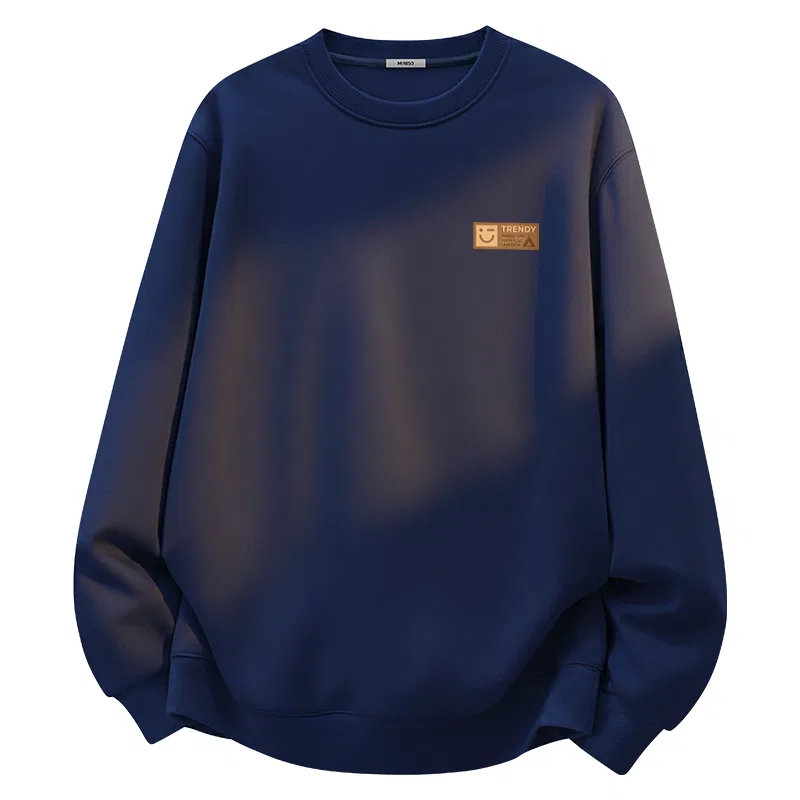 Детский свитшот в ретро-стиле MINISO, Navy Blue