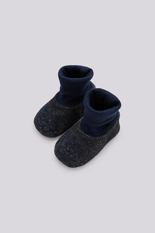 Детские пинетки для мальчиков хлопковые Layette, Blue — фото 2
