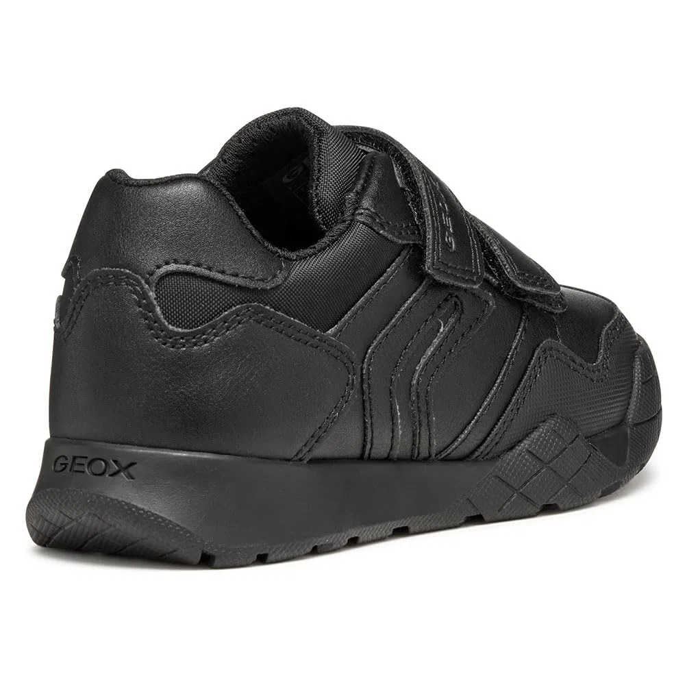 Детские кроссовки для мальчиков с дышащей подошвой Geox, Black — фото 2