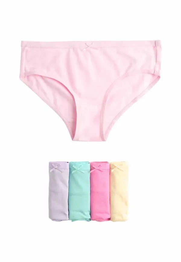 Комплект трусов 10 шт, хлопок с эластаном, Briefs, Marks & Spencer, Multi, мультиколор — фото 3