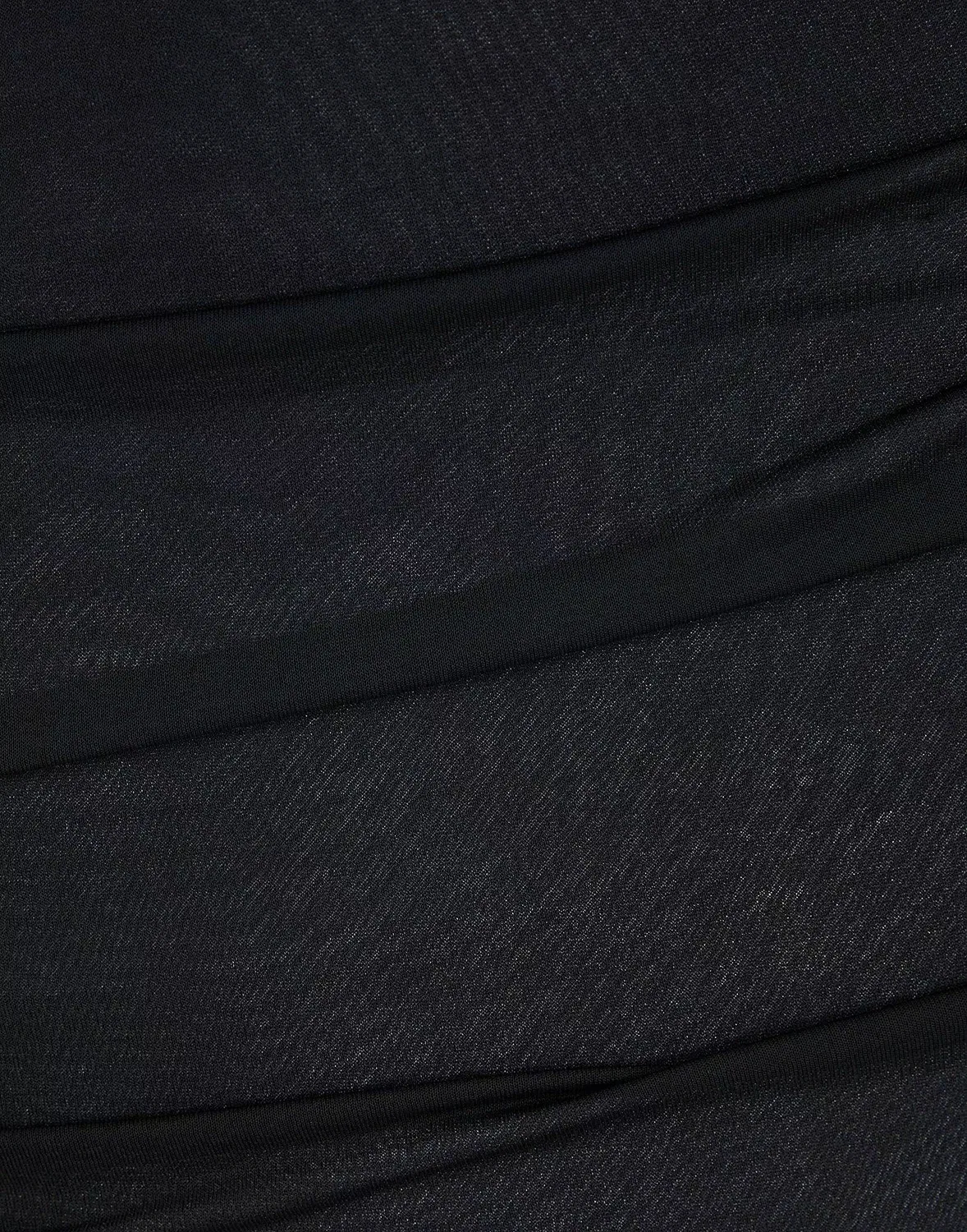 Женское платье-бодикон с длинным рукавом Saint Laurent, черный — фото 2