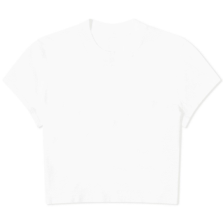 

Футболка Rick Owens DRKSHDW Cropped Level, молочный