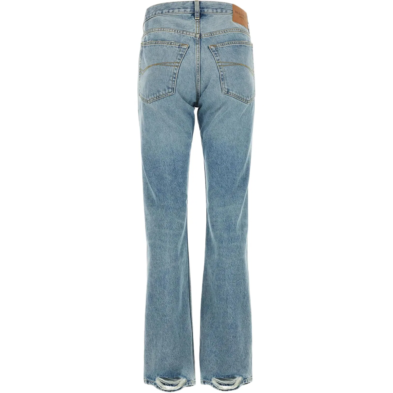 Женские джинсы Regular Fit Balenciaga, Blue — фото 3