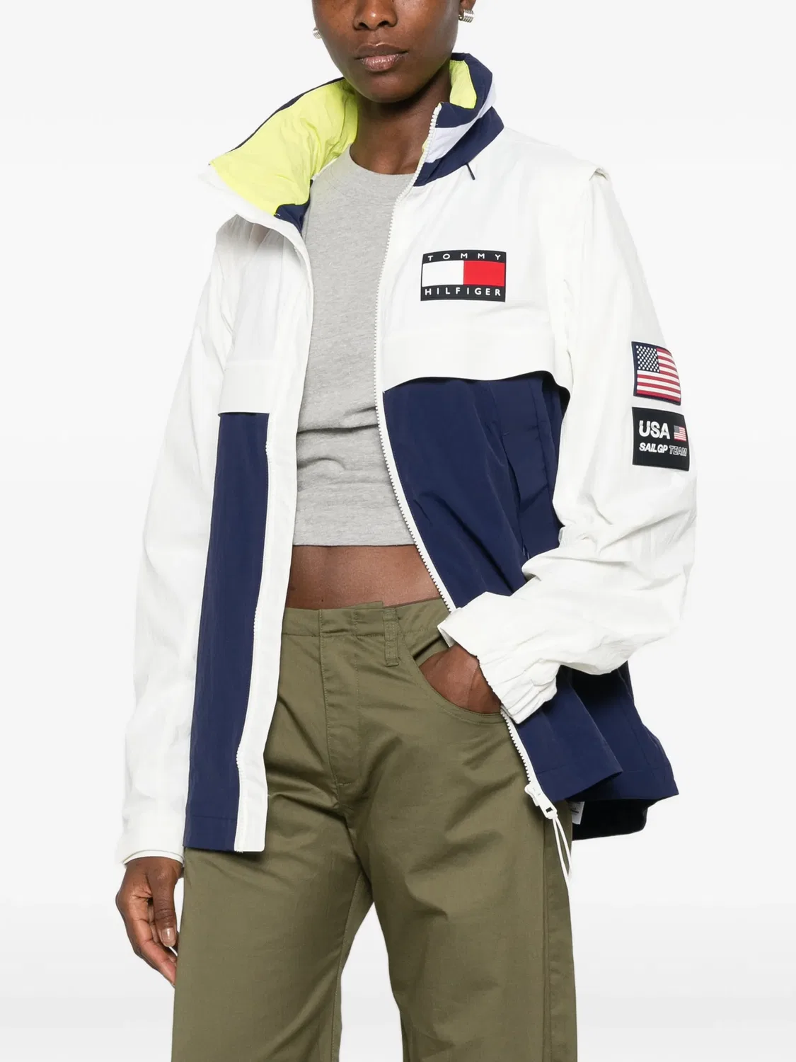 Куртка с нашивкой-логотипом GP из коллаборации с US Sail Tommy Hilfiger, синий — фото 3
