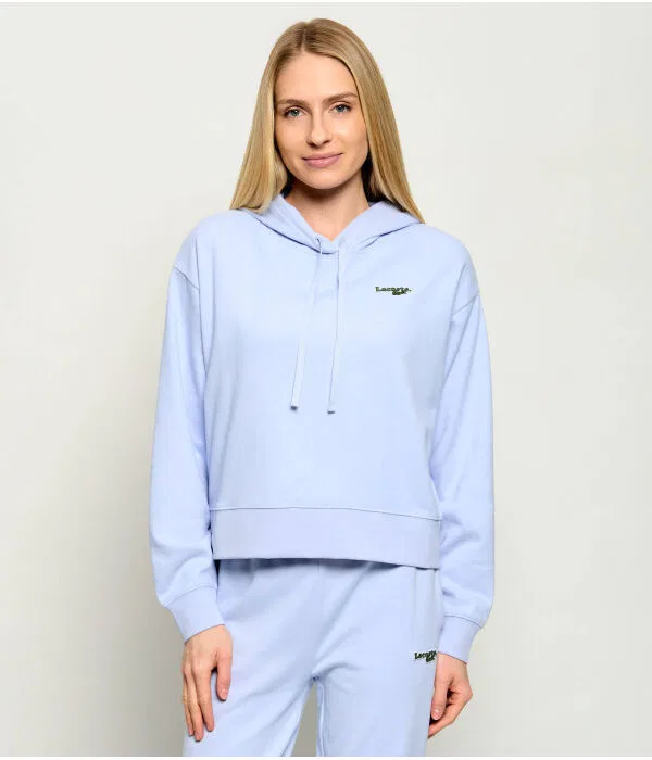 Толстовка женская Lacoste Regular Fit, Azzurro