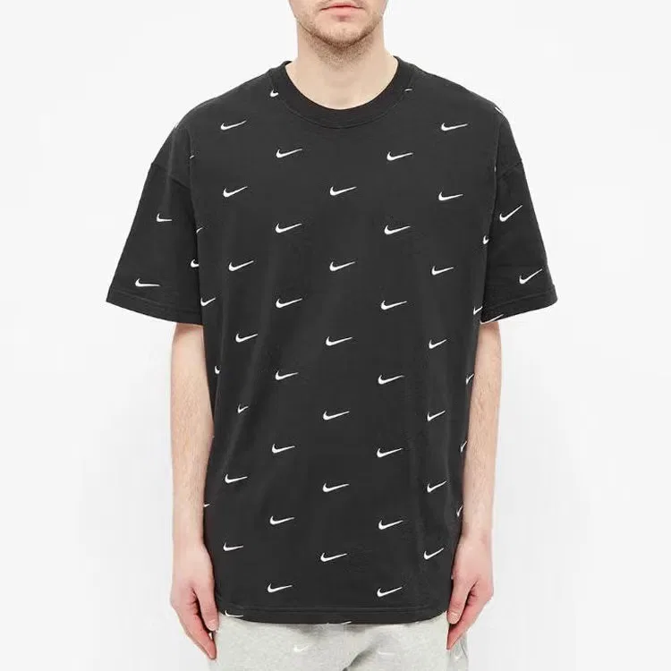 Футболка с принтом Swoosh Lab Nike, черный — фото 3