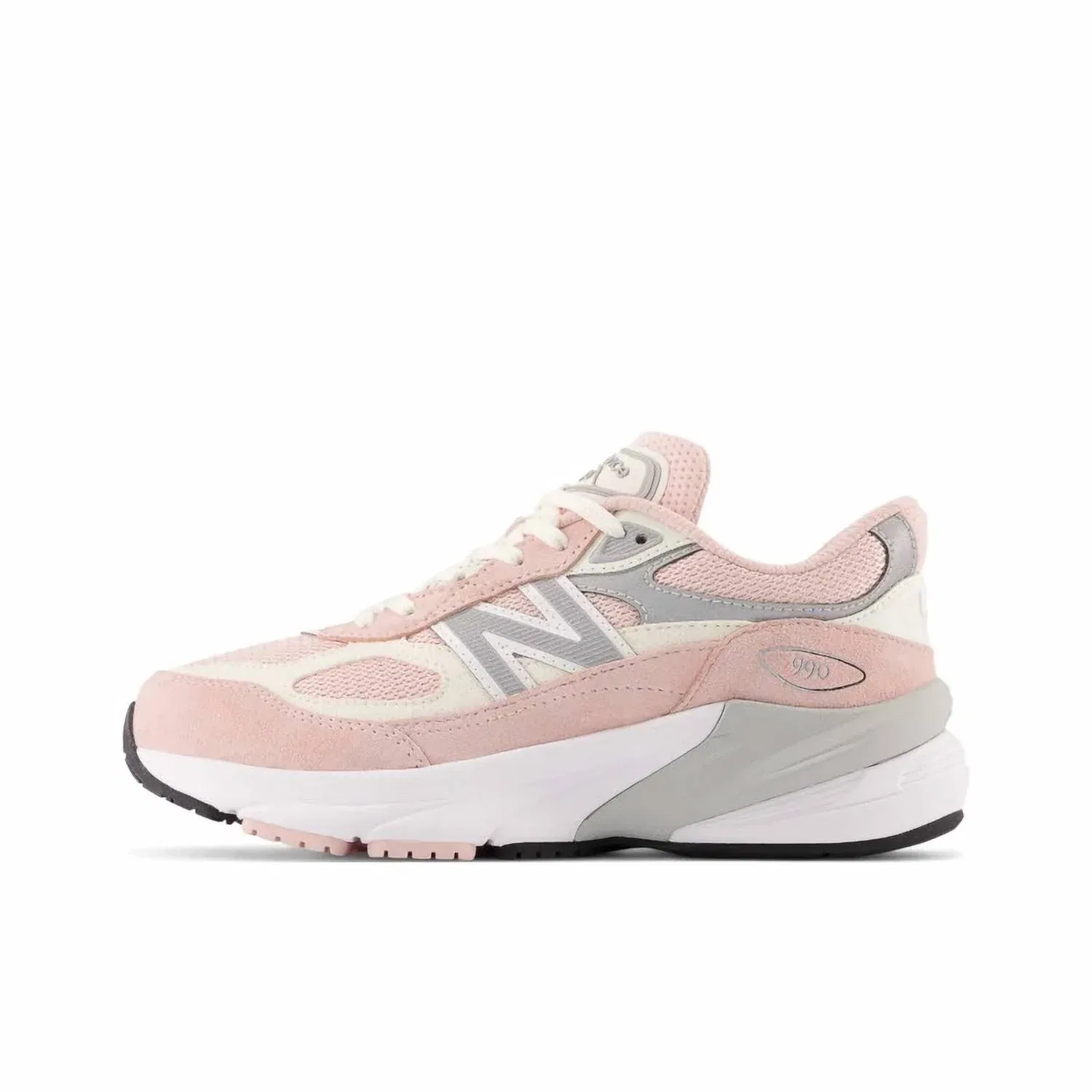 Детские кроссовки для девочек с амортизацией GC990 V6 New Balance, Pink Haze — фото 3