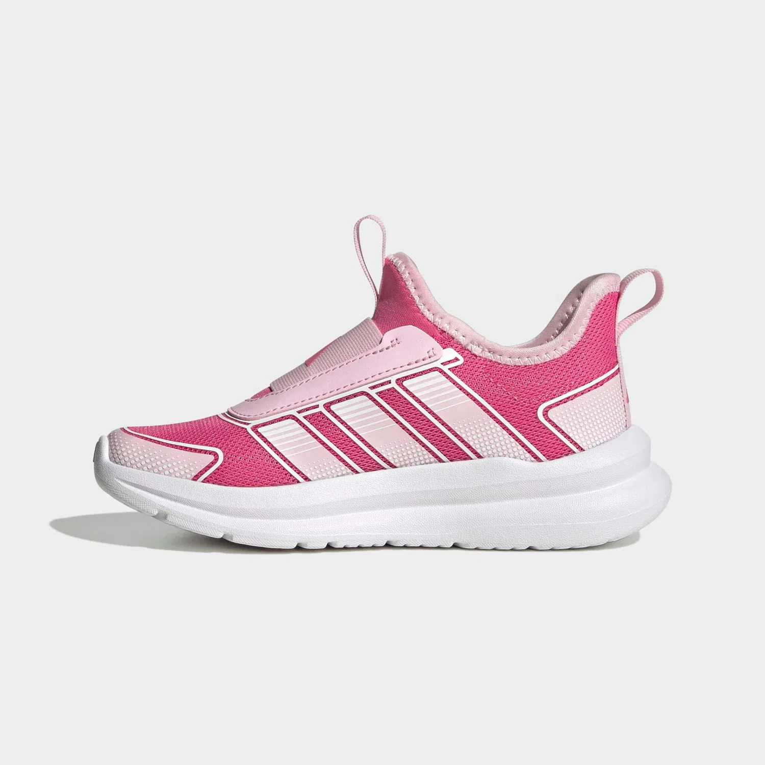 Детские спортивные кроссовки для активного отдыха Adidas Sportswear, Pink Fusion/Clear Pink/White — фото 3