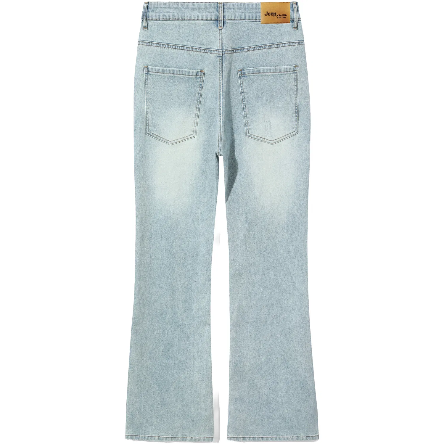 Детские джинсы клеш с заниженной талией Jeep Leisure Collection, Light Blue — фото 3