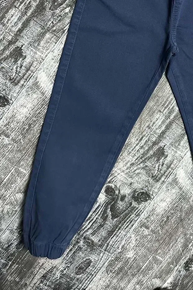 Детские брюки для девочек без подкладки Riccotarz, Navy Blue — фото 3