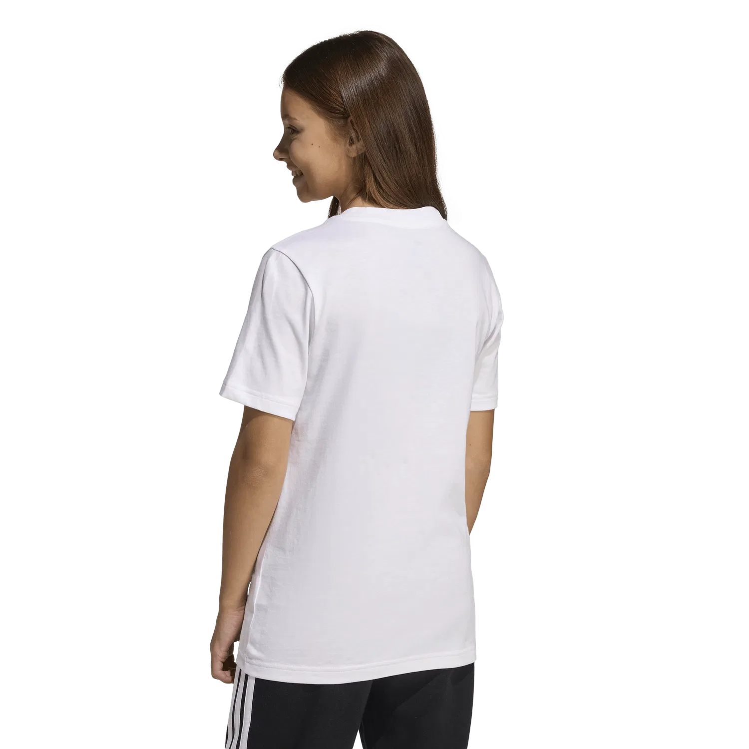 Детская футболка с коротким рукавом Adidas, белый — фото 2