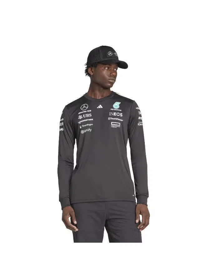 Джерси с длинным рукавом Mercedes - AMG Petronas Formula One Team Adidas, черный