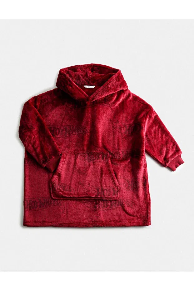 Детское худи для девочек с принтом Hot Wheels Hooded Sweatshirt Marks & Spencer, 142334