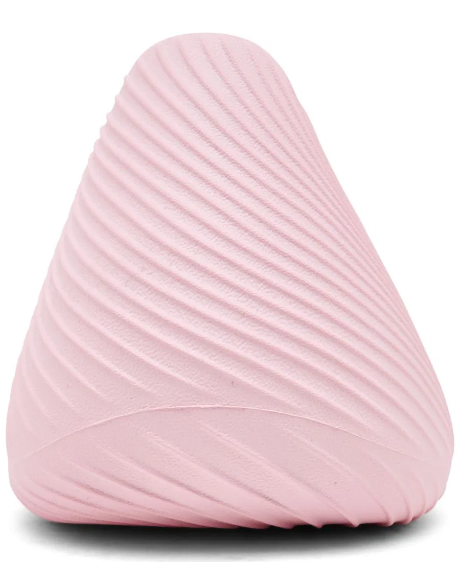 Кроссовки с футуристичным дизайном, slip-on adidas, Clear Pink Matte Silver — фото 4