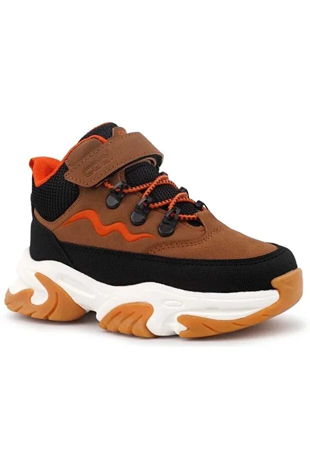 Детские ботинки для девочек ортопедические Kids Club Shoes, Taba — фото 2