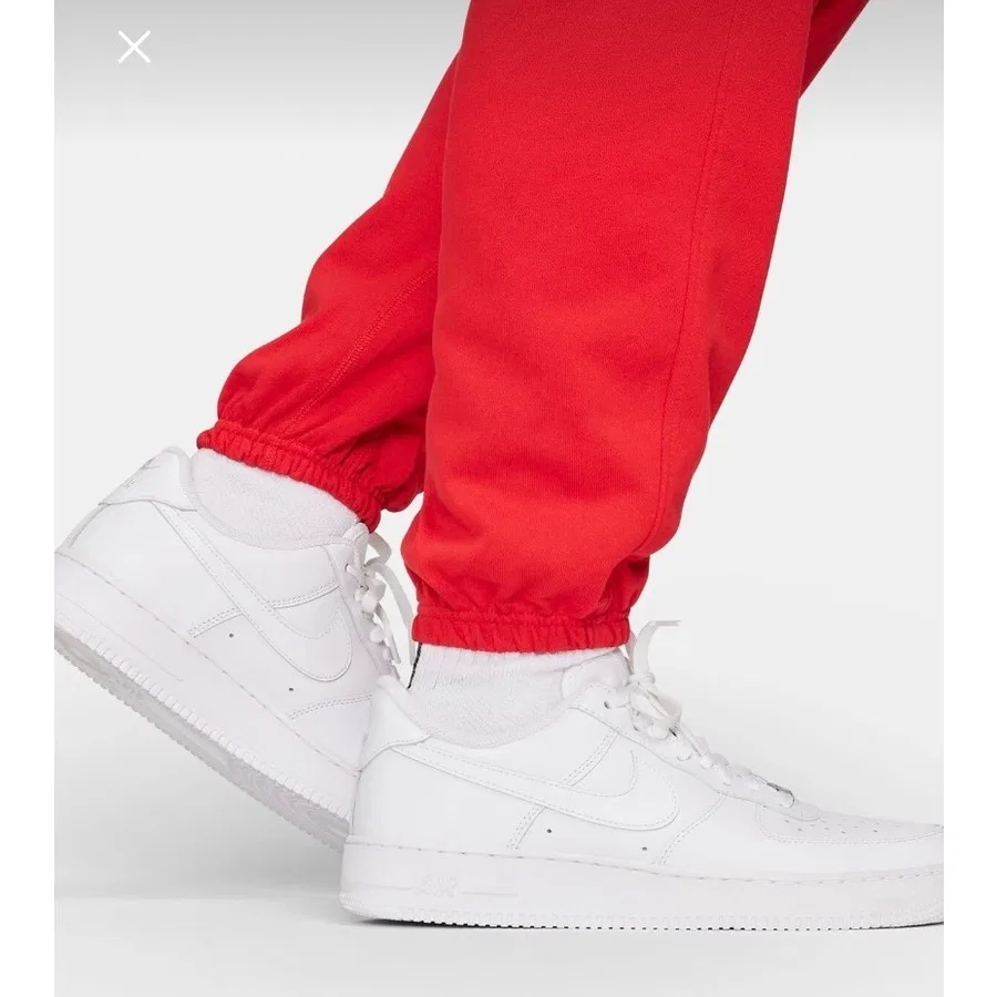 Спортивные брюки с карманами Nike FB7003-657, Красный — фото 4