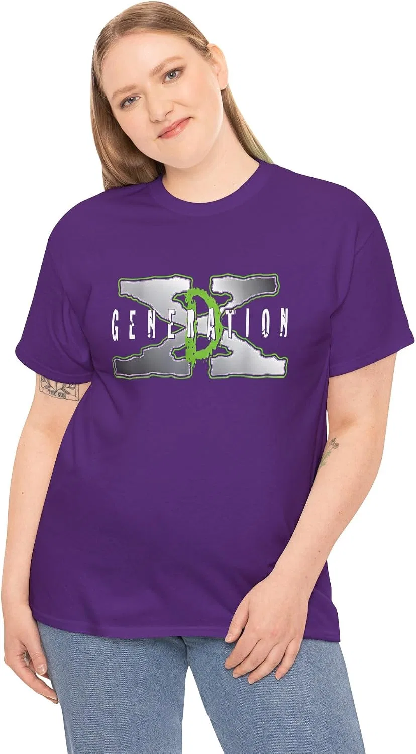 Мужская футболка с принтом D-Generation X, фиолетовый — фото 3
