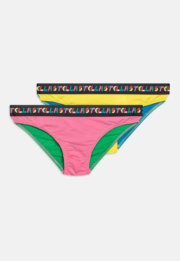 Комплект нижнего белья из хлопка и эластана Stella Mccartney Kids Colourful