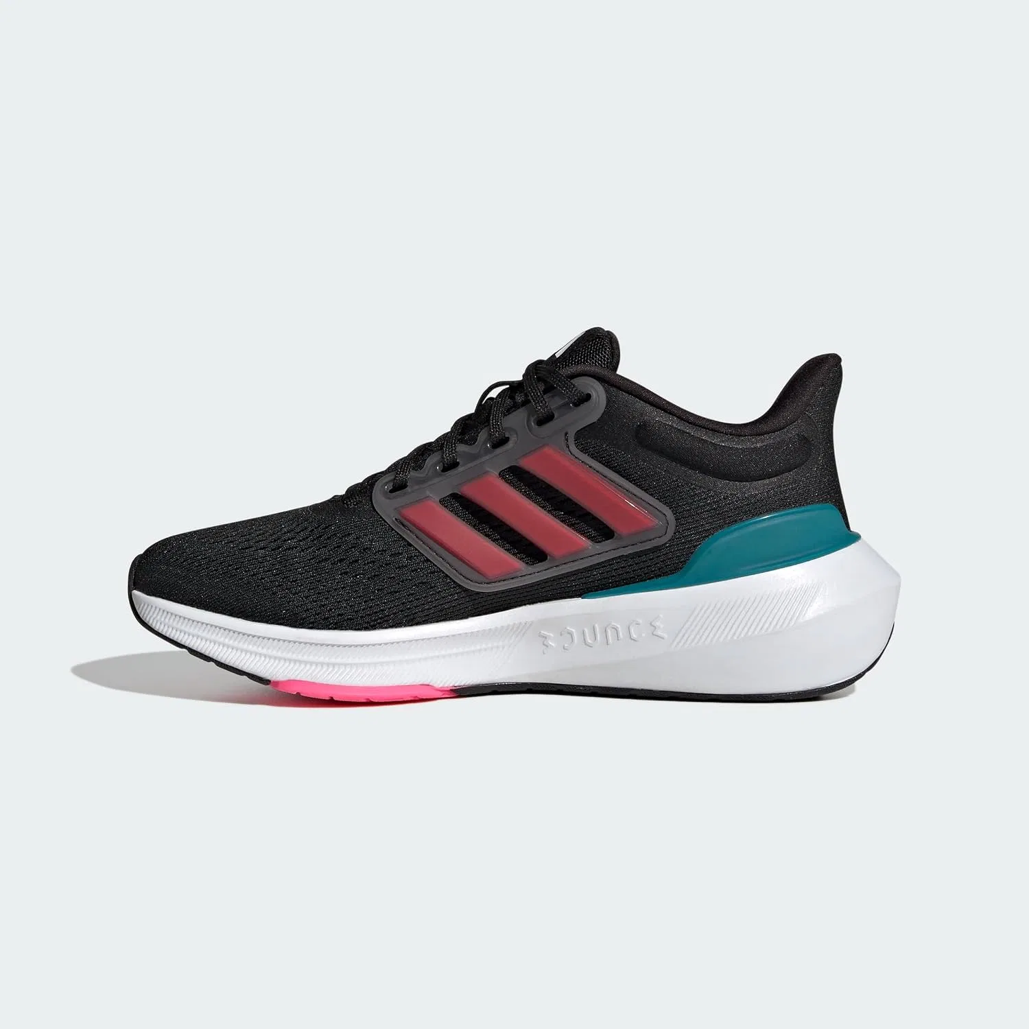 Детские кроссовки для мальчиков adidas, Core Black Lucid Pink Cloud White — фото 2