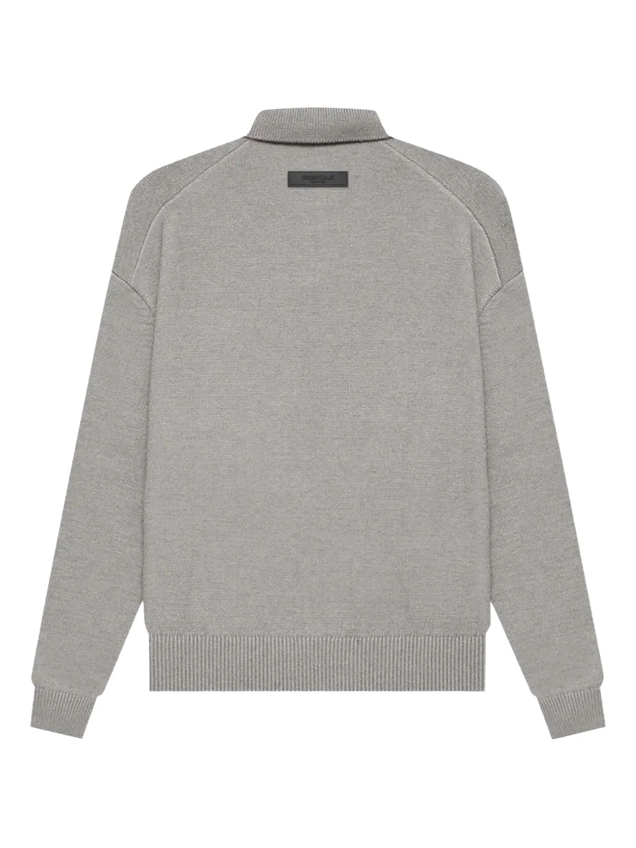 Рубашка поло с длинными рукавами Fear Of God Essentials, серый — фото 2