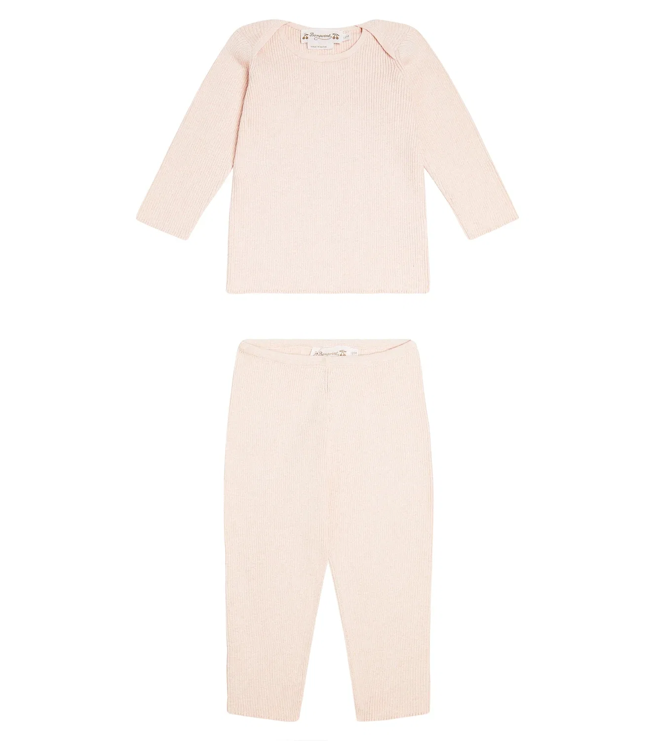 Комплект из кофты и штанов Baby Fili Bonpoint, розовый