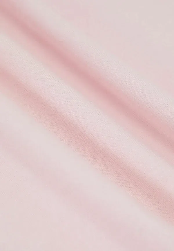 Футболка хлопковая Belle crew-neck Reiss, pale pink, бледно-розовый — фото 4