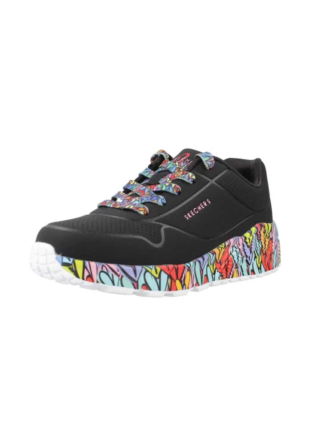 Uno легкая, тонкая любовь - кроссовки Skechers, Schwarz — фото 2