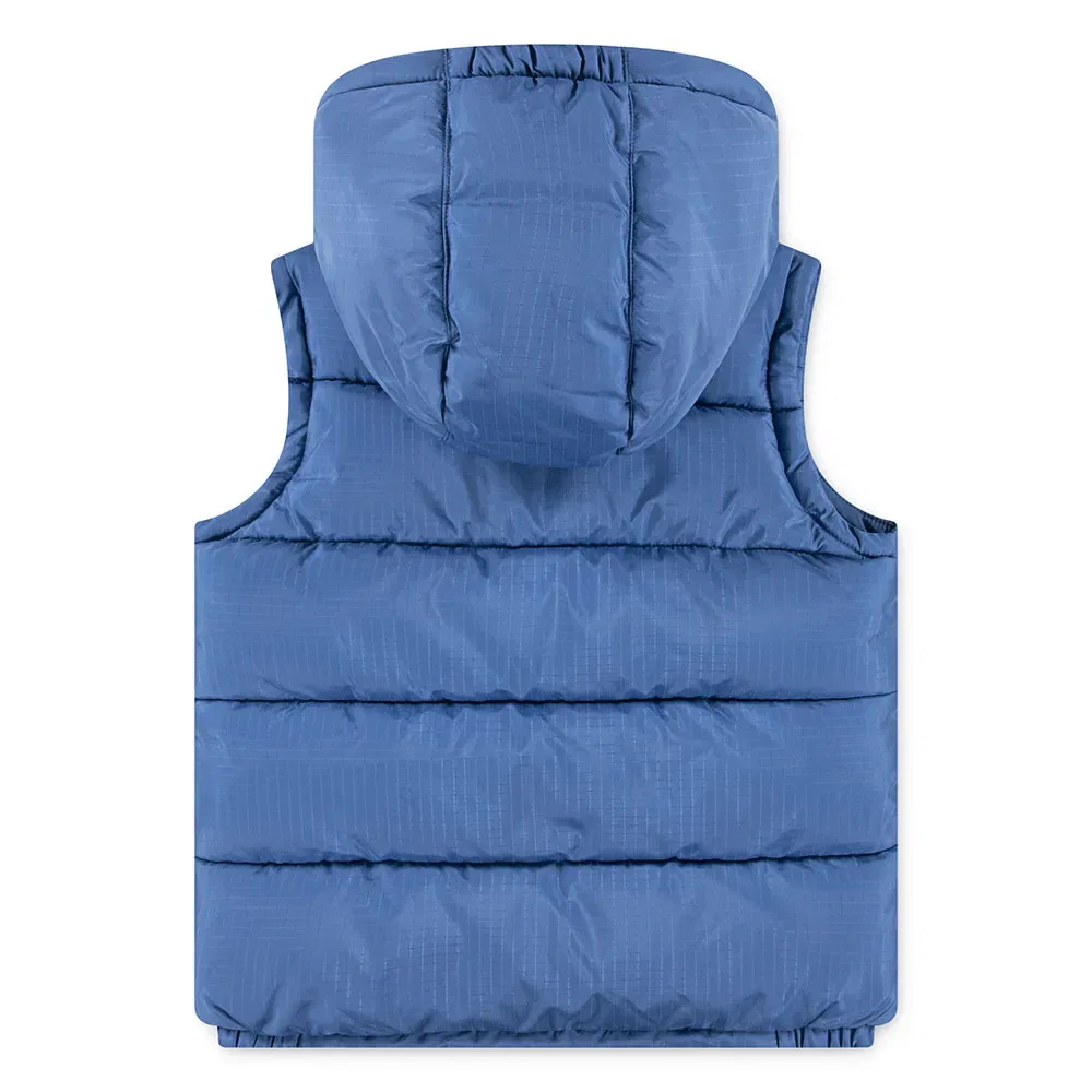 Детский пуховик без рукавов Batwing Direct Emb Puffer Vest Levi's, Blue — фото 2