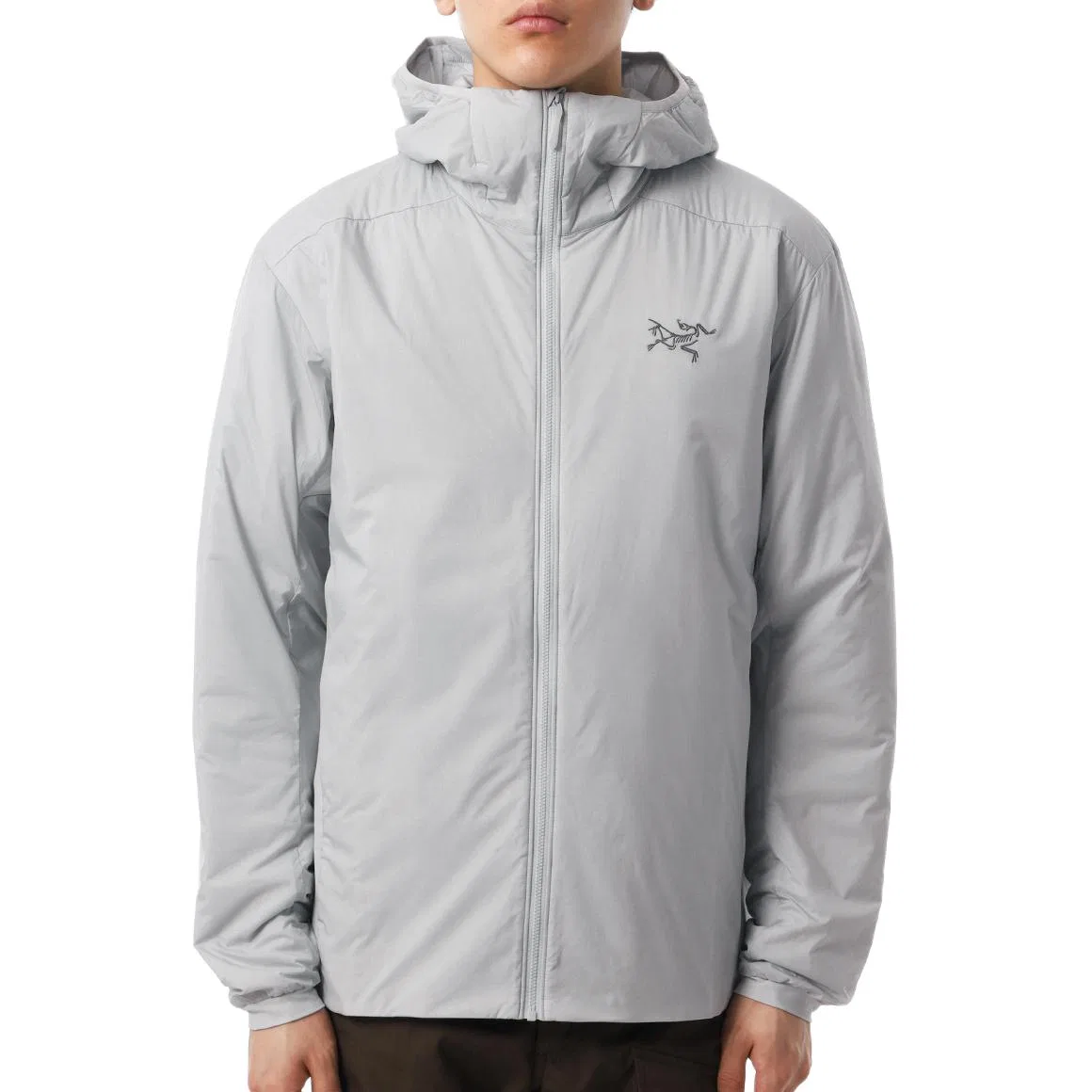 Мужская куртка-пуховик с утеплителем Atom Arcteryx, Solitude Gray/Solitude