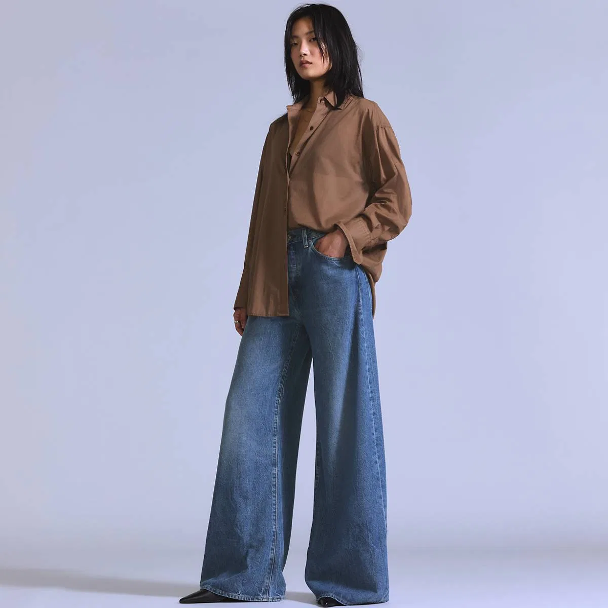 Женские джинсы максимального свободного кроя Levi's, Monto - Medium Wash
