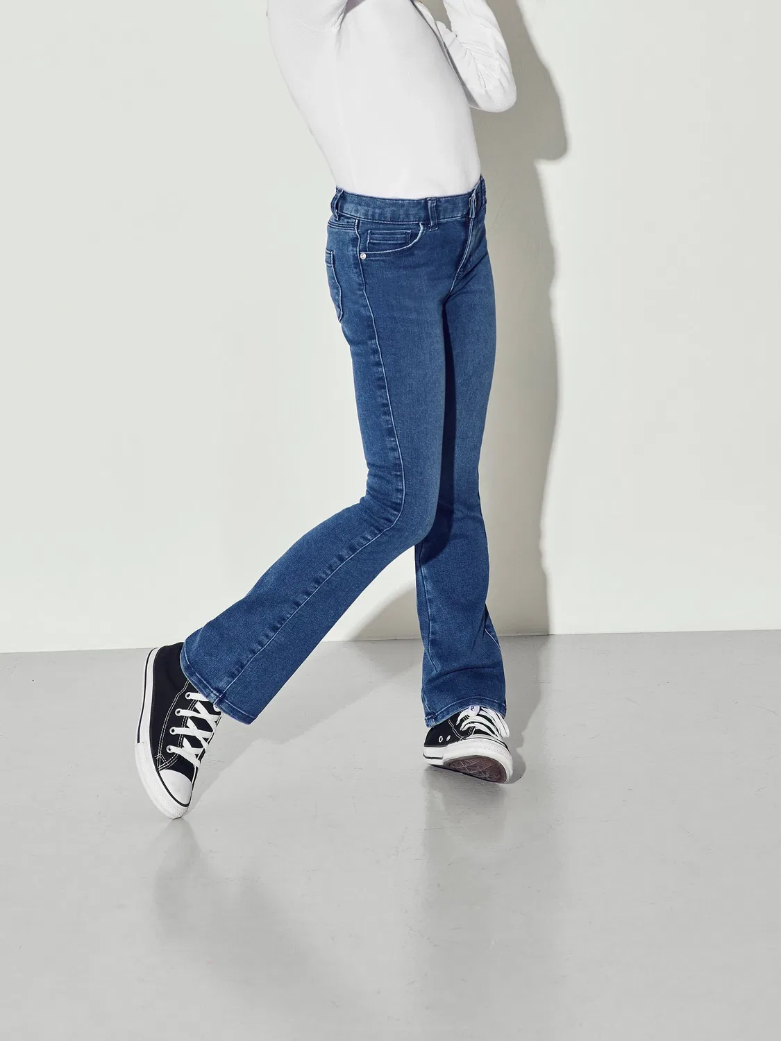 Джинсы клеш ONLY KIDS Mid Blue