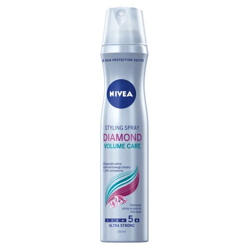 Лак для волос 250 мл Nivea Diamond Volume Care, Прозрачный — фото 2