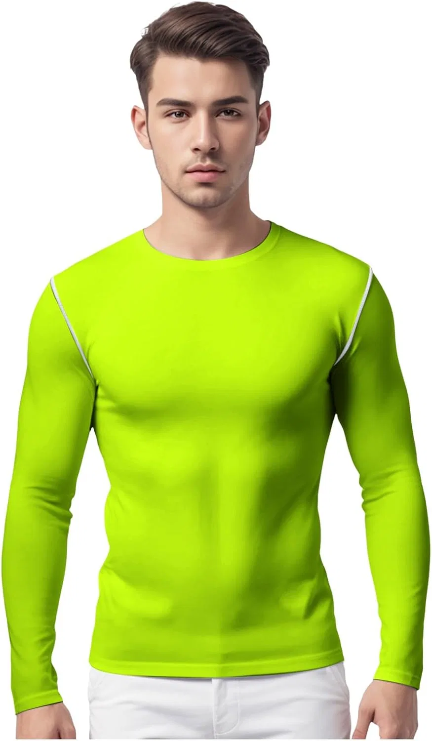 Мужская спортивная футболка с длинным рукавом Athletic, Green