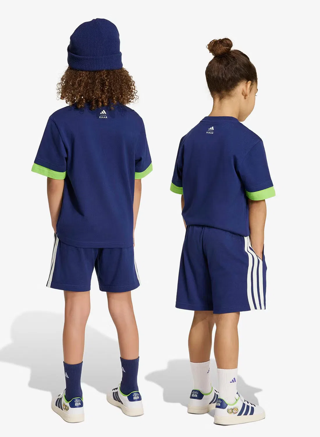 Комплект футболок с принтом Pixar Toy Story Adidas, темно-синий — фото 2