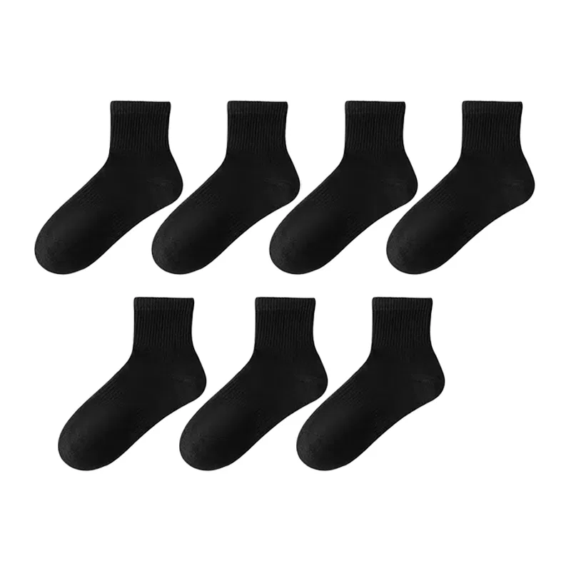 Детские носки-гольфы 7 пар Cotton Gene, Black