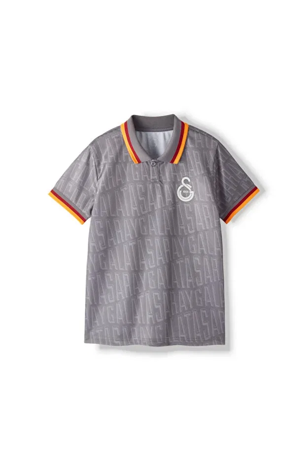 Детское поло с коротким рукавом Galatasaray match day polo t-shirt c251319 Gsstore, Gray