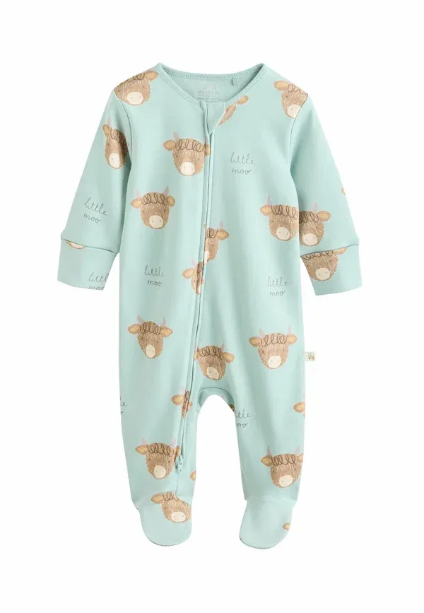 Комплект из 4 ползунков с принтом Animals Baby Hamish Sleepsuits Next, Minerals — фото 3