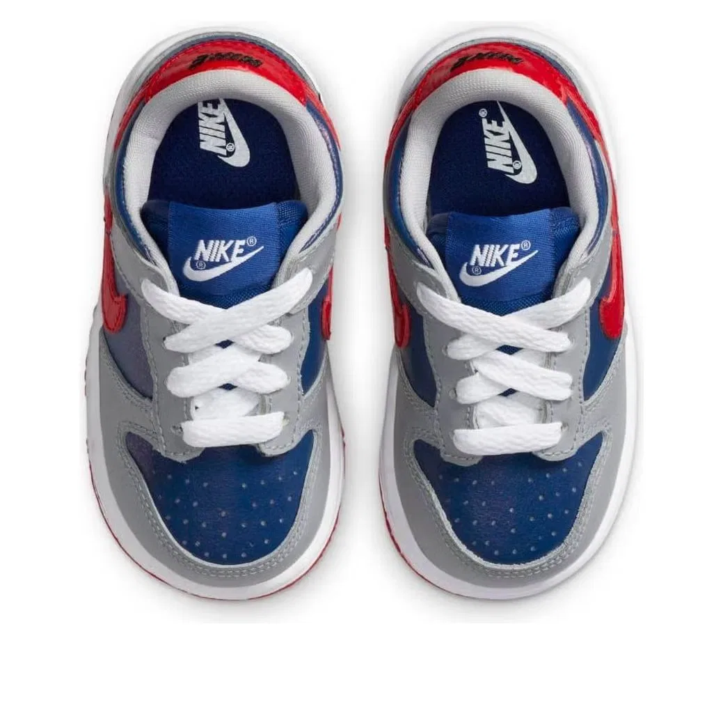 Кроссовки, Dunk Retro Samba' Nike, серые/синие — фото 4