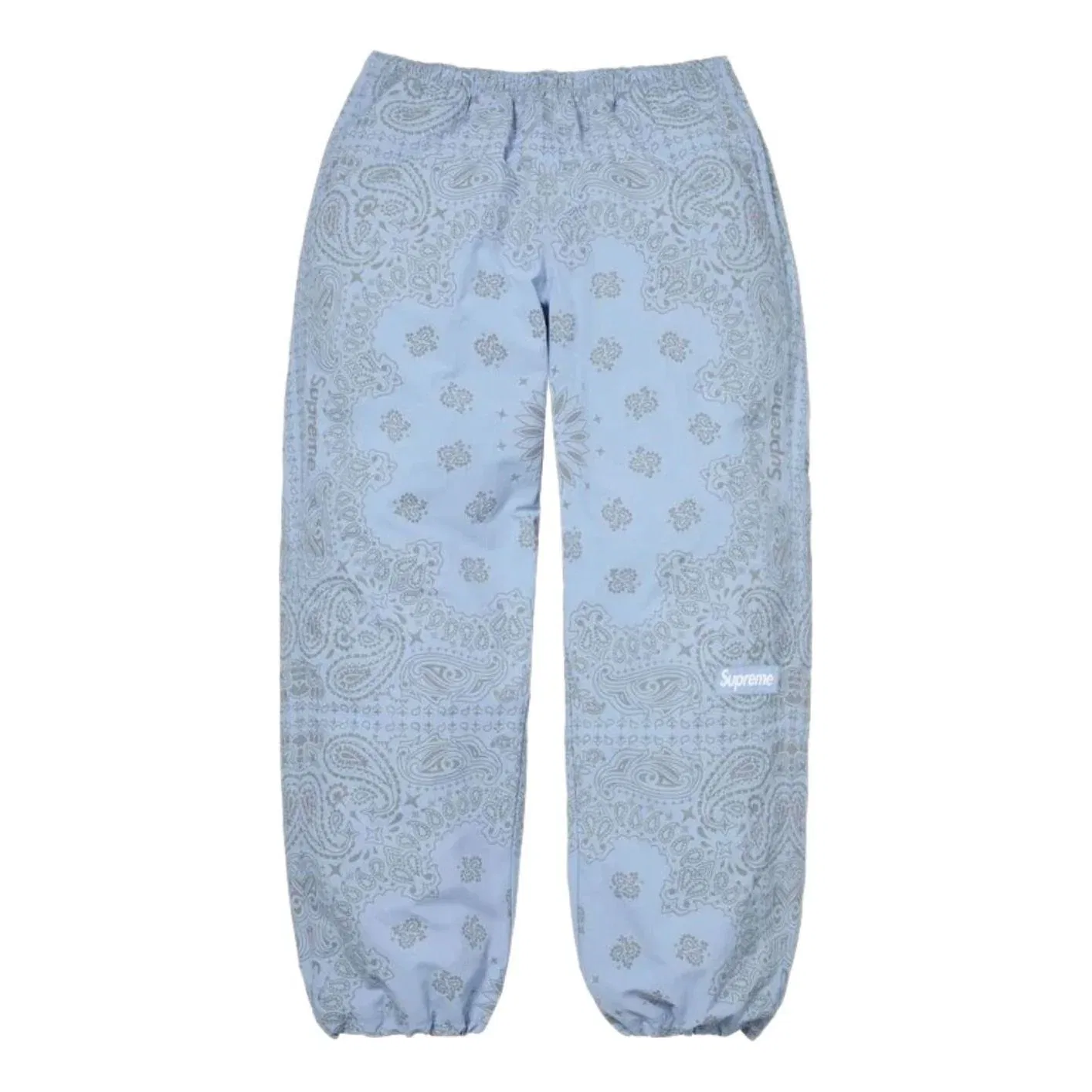 Мужские спортивные штаны с принтом Reflective Bandana Track Pant Supreme, синий