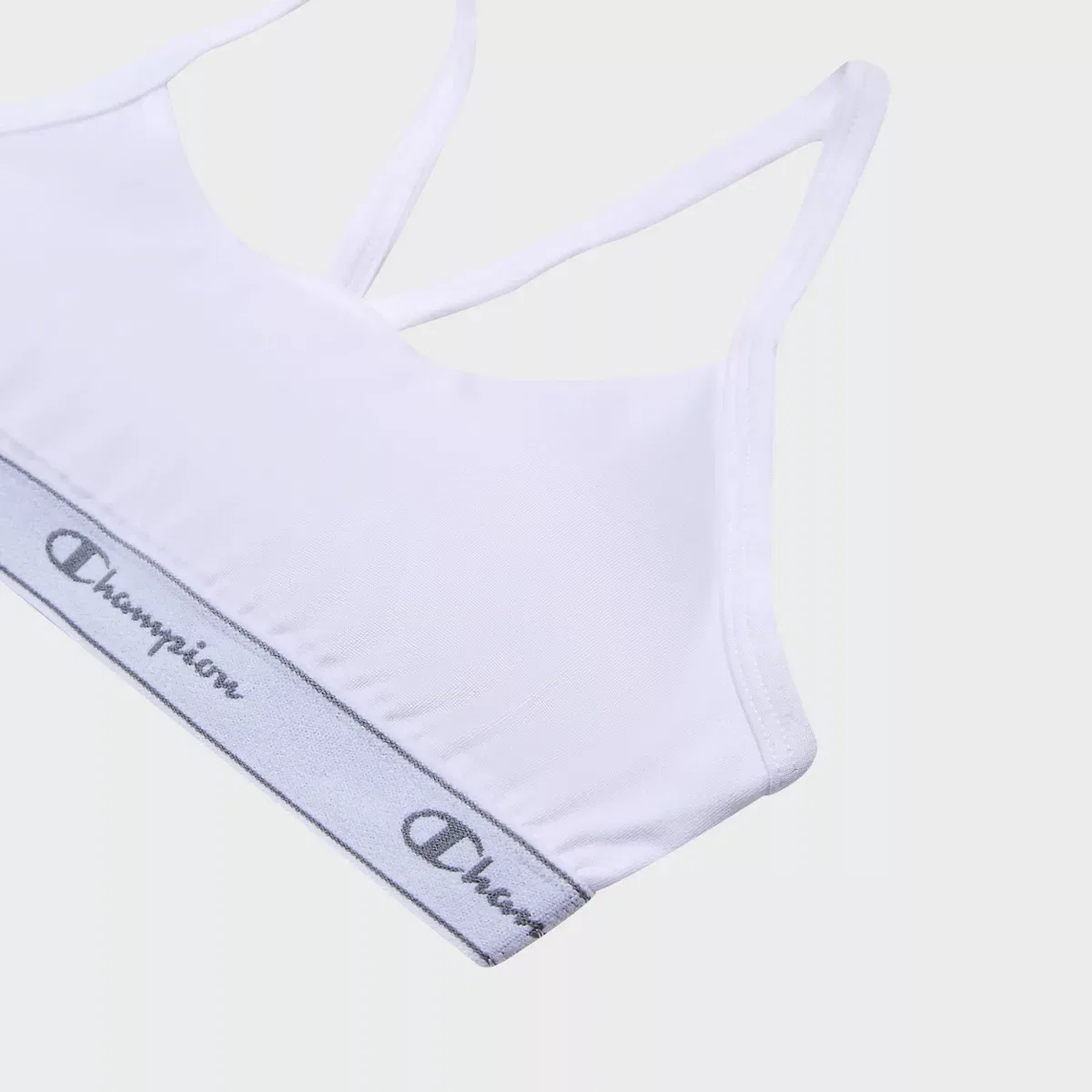 Детский бюстгальтер-бралетт с мягкой чашкой Champion Authentic Originals KIDS SOCKS/PACKAGED UNDERWEAR, White — фото 3